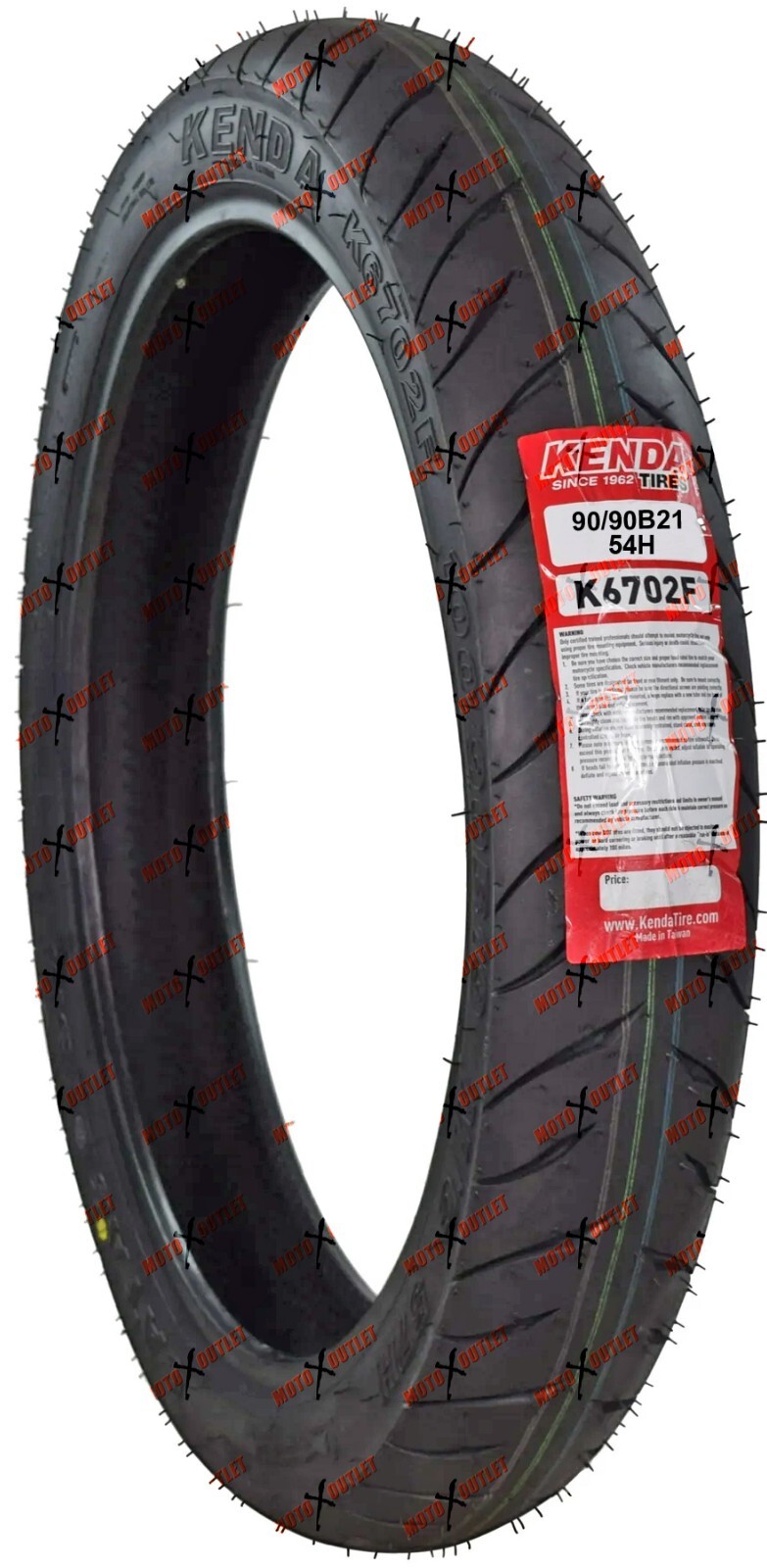 Kenda 90/90-21 Front Motorcycle Tire K6702 Cataclysm 90 21 046702210201