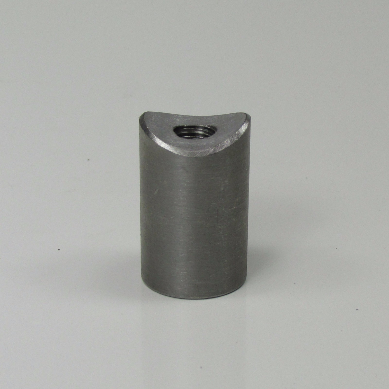 Billet Proof® 5/16-18 Coped Threaded Steel Bungs for 1″-1.25″ OD – Sold As Pair