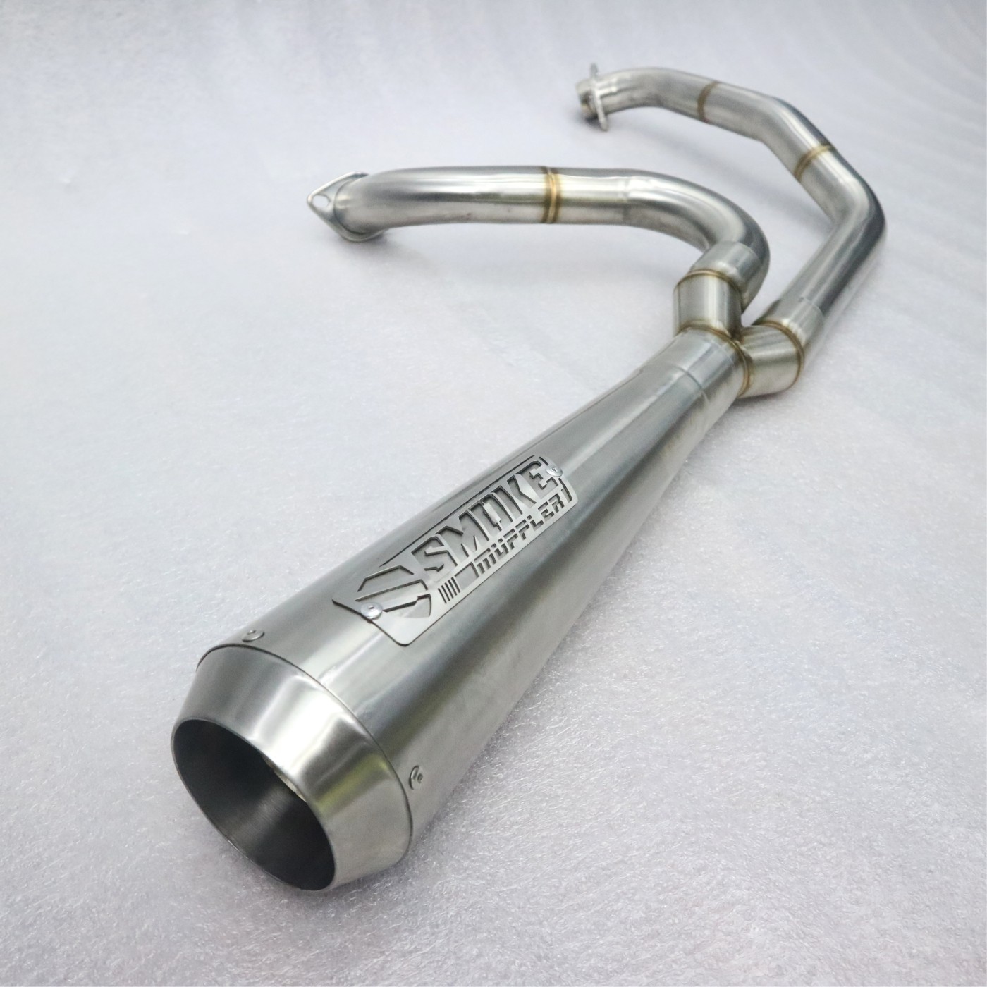 Exhaust System 2 into 1 Fit For 1999-2017 Harley Davidson Dyna Super Glide FXD