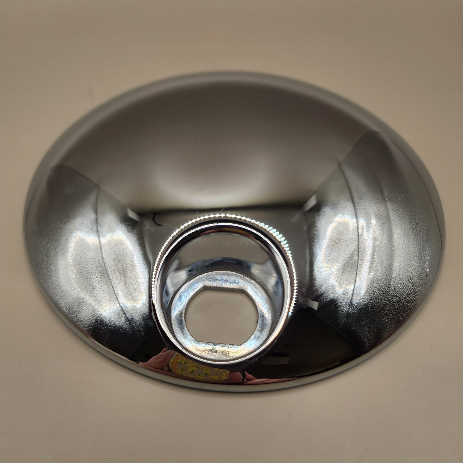 Harley Davidson Silver Chrome Touring Fuel Door Cover 61278-08 P1