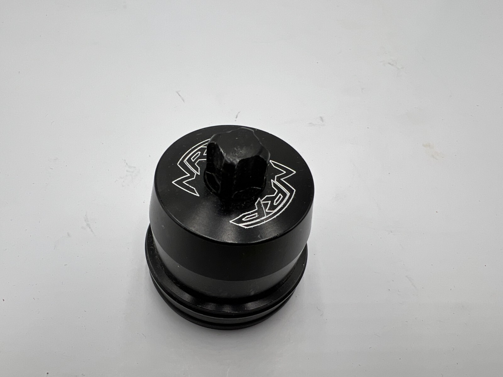 (QTY 1) Shock Bladder Cap Black for Motorcycles NRF 2.3″ L x 1.8″ W x 1.8″ ID