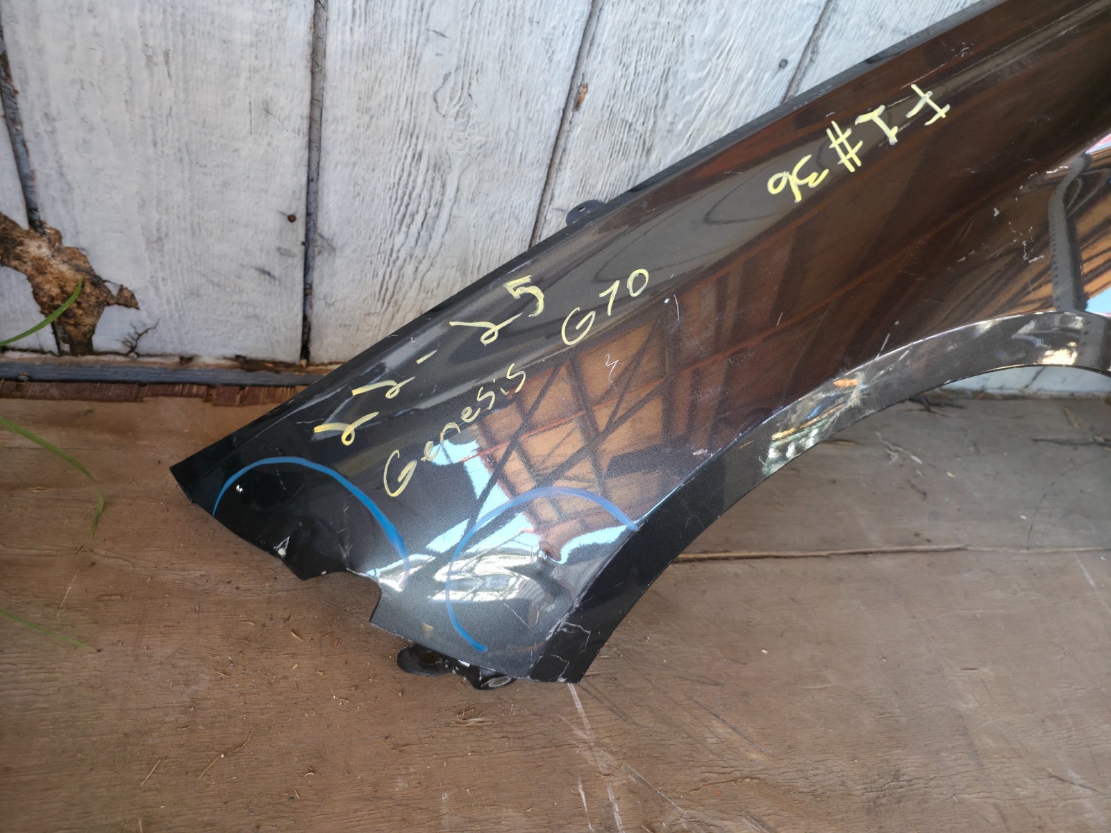 2022 2023 2024 2025 HYUNDAI GENESIS G70 LEFT DRVIER SIDE FENDER