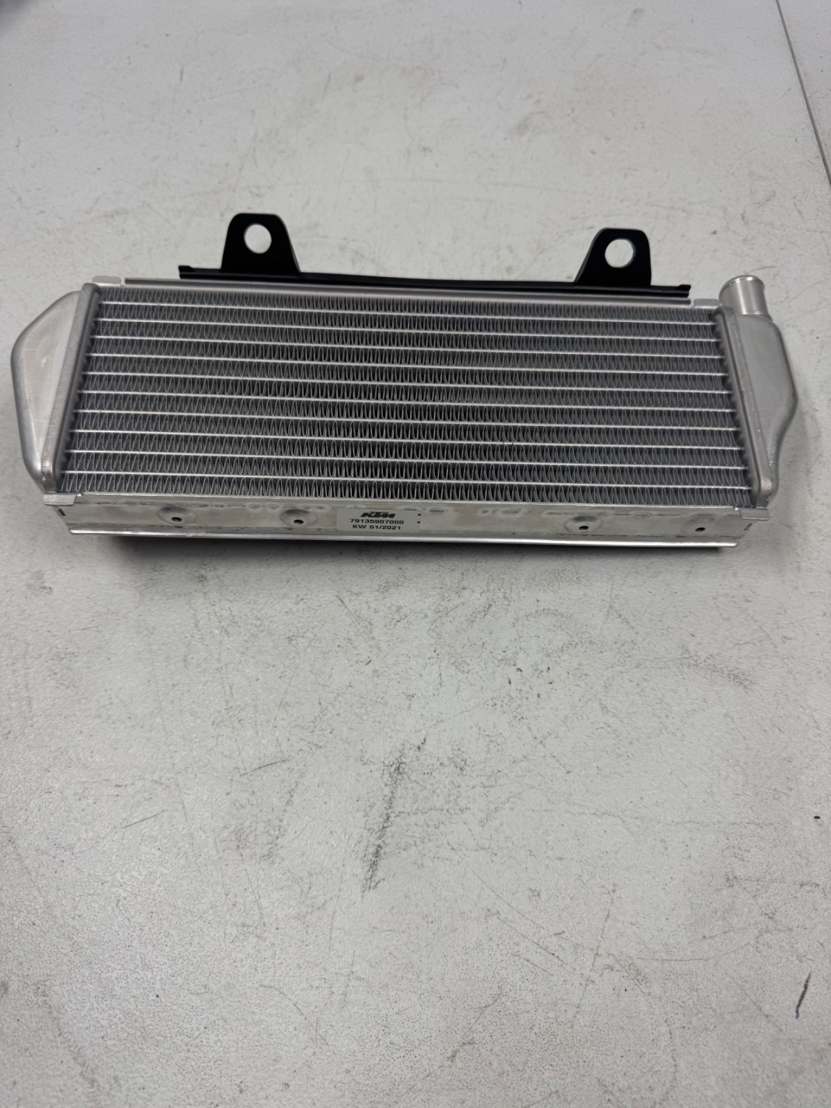 ktm left radiator factory oem 18-23 250-500 sxf xcf excf fc fe 79135907000