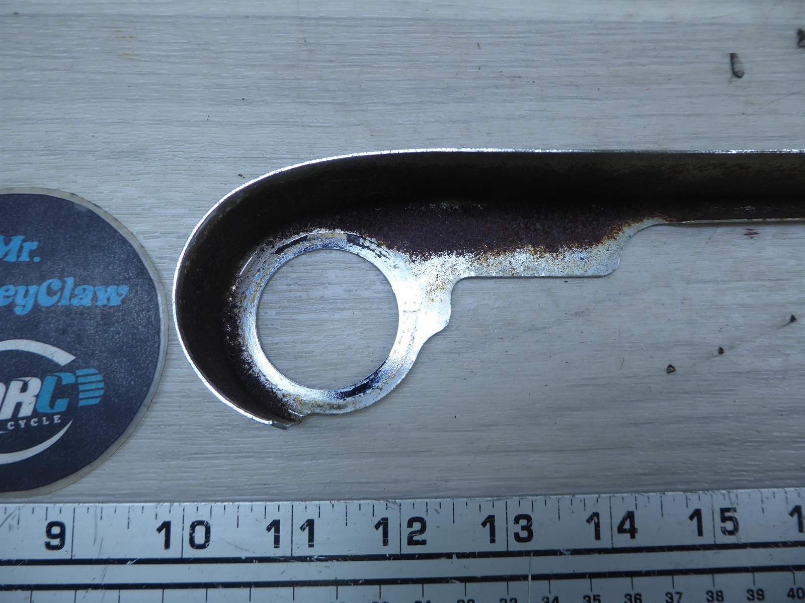 1974 Yamaha RD350 Y20151. front fork trim cover