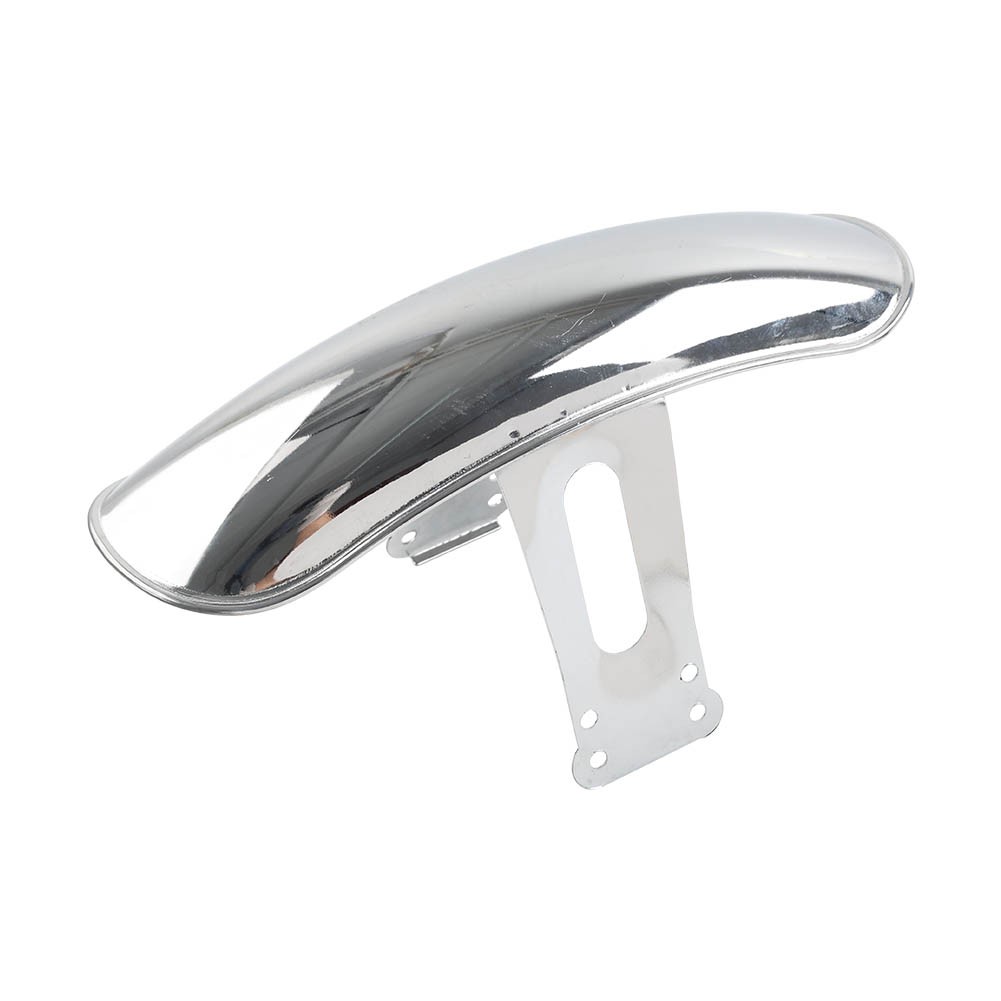 Motorcycle Retro Front Fender Protector Metal Mudguard Chrome For Honda CG125