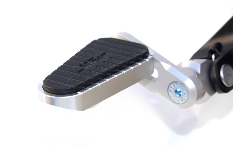 For Triumph Daytona 675 2005 D67LC Adjustable Rider MultiGrip footpeg Kit by MFW