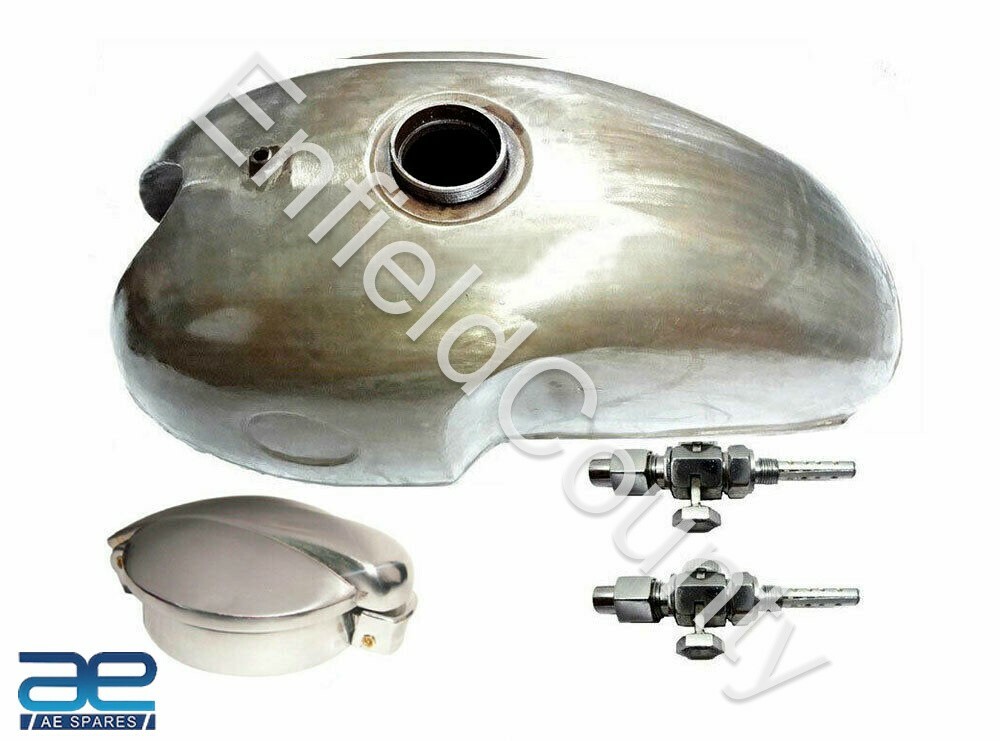 Petrol Fuel Gas Raw Tank + Cap & Tap For Benelli Mojave Cafe Racer 360 260 AEs