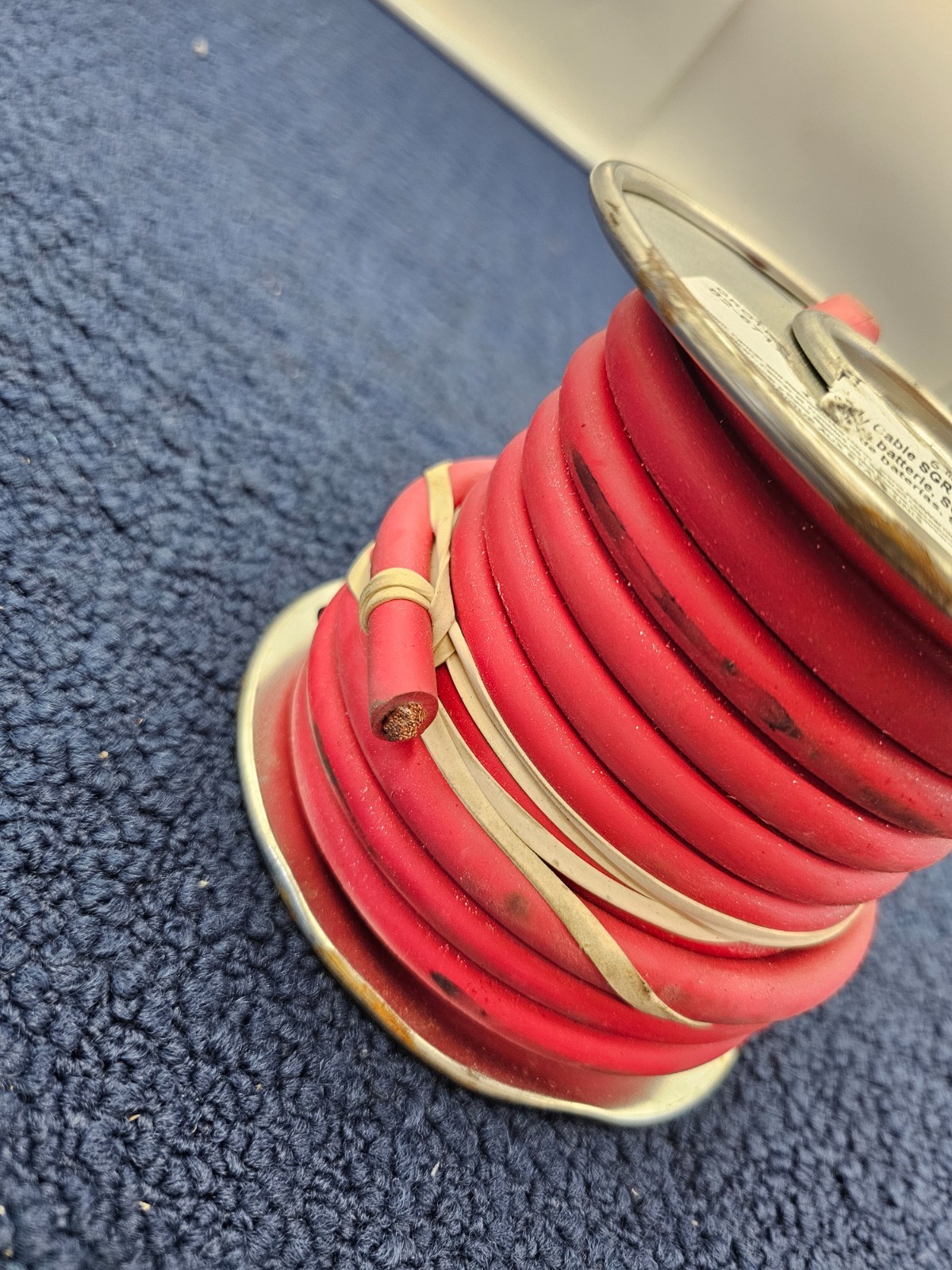 Grote 82-6717 Battery Cable – 4 Grade – 25ft. Roll – Red Motorcycle ATV/UTV