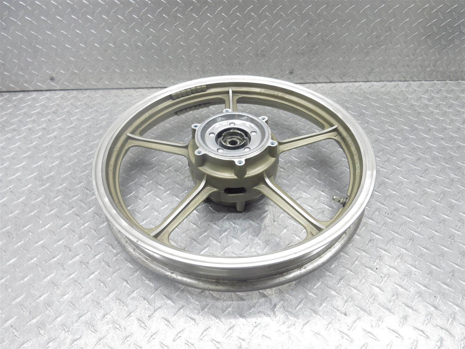 1991 91-99 Yamaha Virago 1100 XV1100 Front Wheel Rim 19×2.15 Straight Video OEM