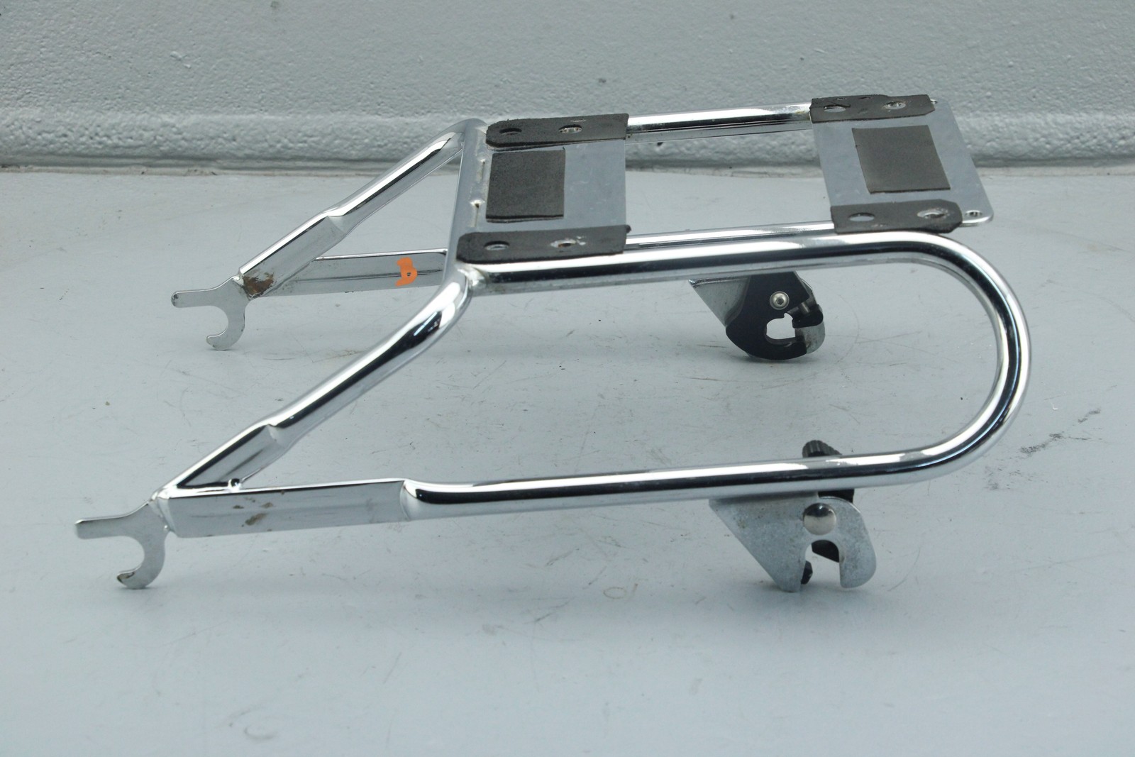 2006 Harley Road King Trunk Tour Pak Mount Bracket Kit DETACHABLE CHROME #4096