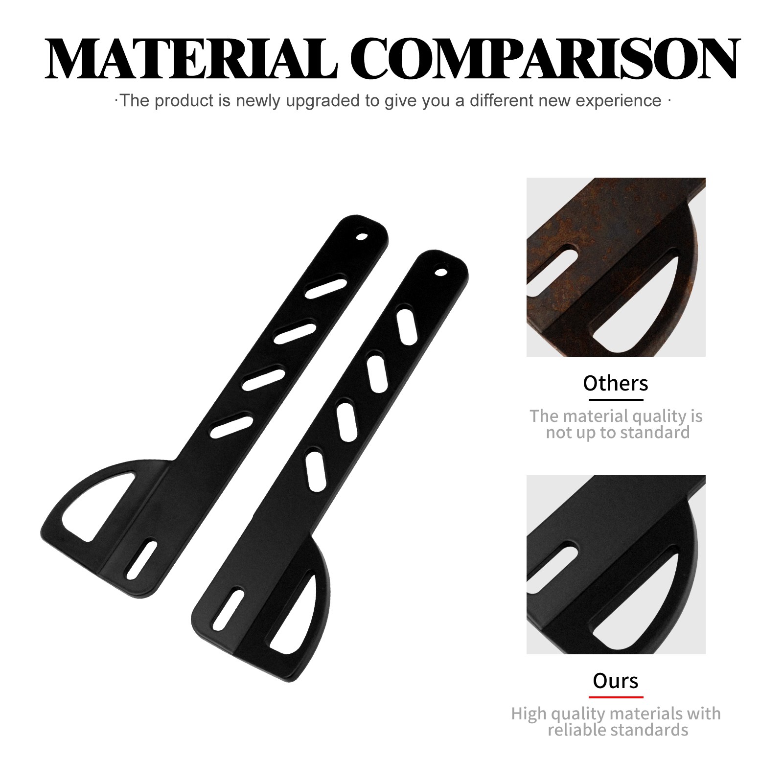 Motorcycle Front Tie-Down Fork Brackets For Harley Softail Breakout Fatboy 00-24