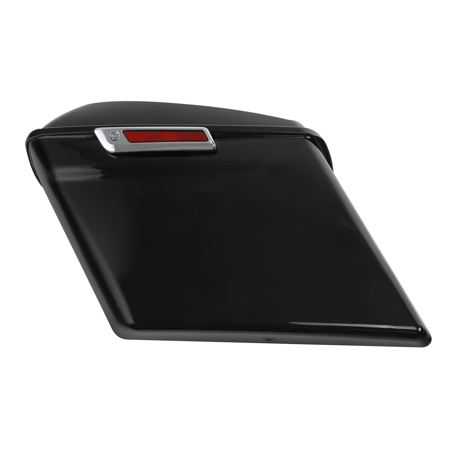 Vivid Black 5″ Stretched Hard Saddlebags Fit For Harley Touring 14-23