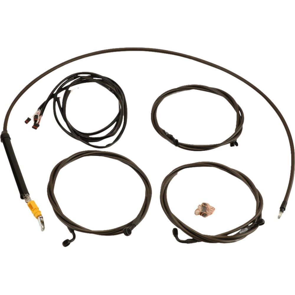 LA Choppers LA-8059KT3-13M Complete Plug and Play Cable Kit – 12in.-14in. – M…