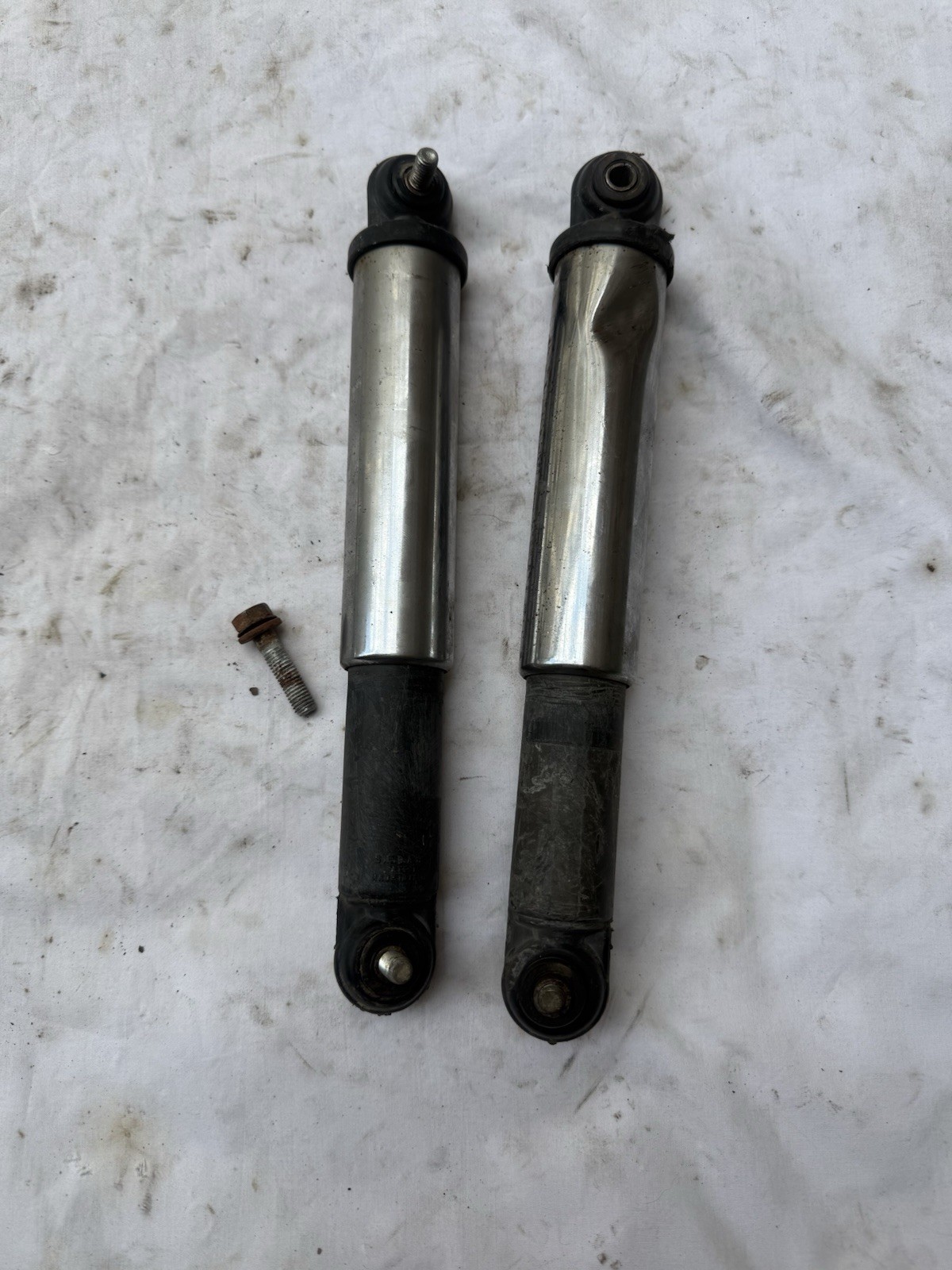 Pair of Sebac Garelli Noi rear shock absorbers 27 cm wheelbase