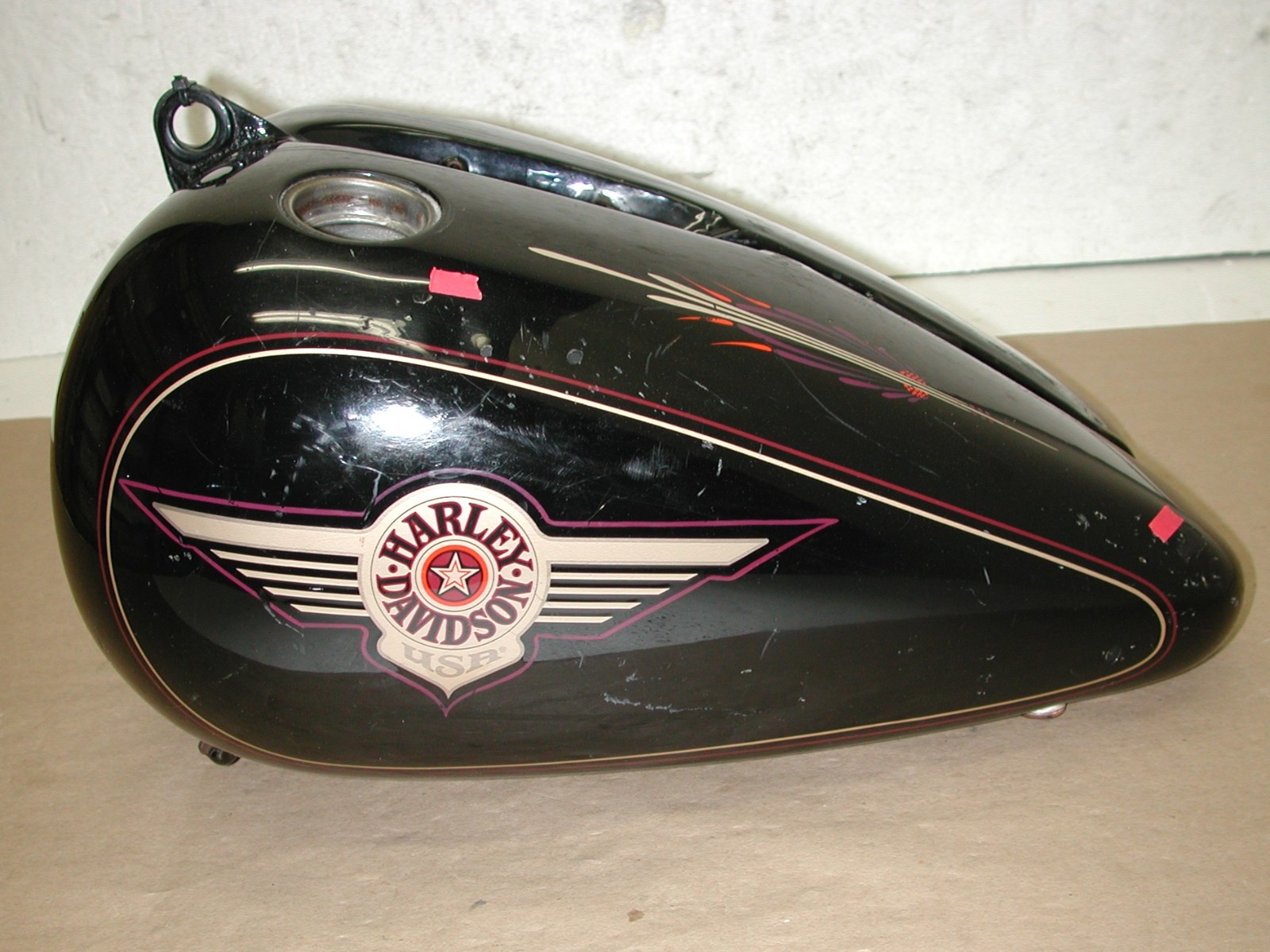 HARLEY DAVIDSON Softail Fat Boy FLSTF 1984-1999 OEM 4.2 Gal Split Fuel Gas Tank