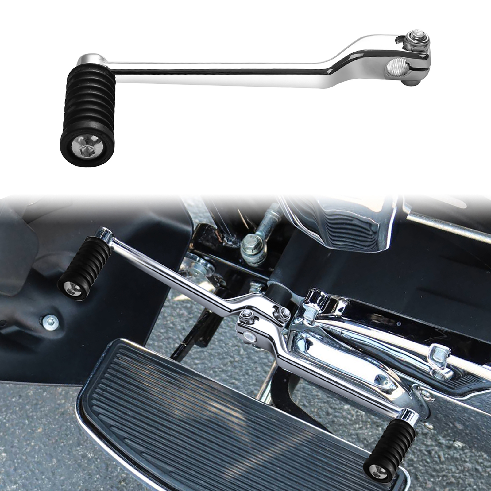 Left Front Rear Shift Shifter Lever Pedal Fit For Harley 1986-2017 FL Softails
