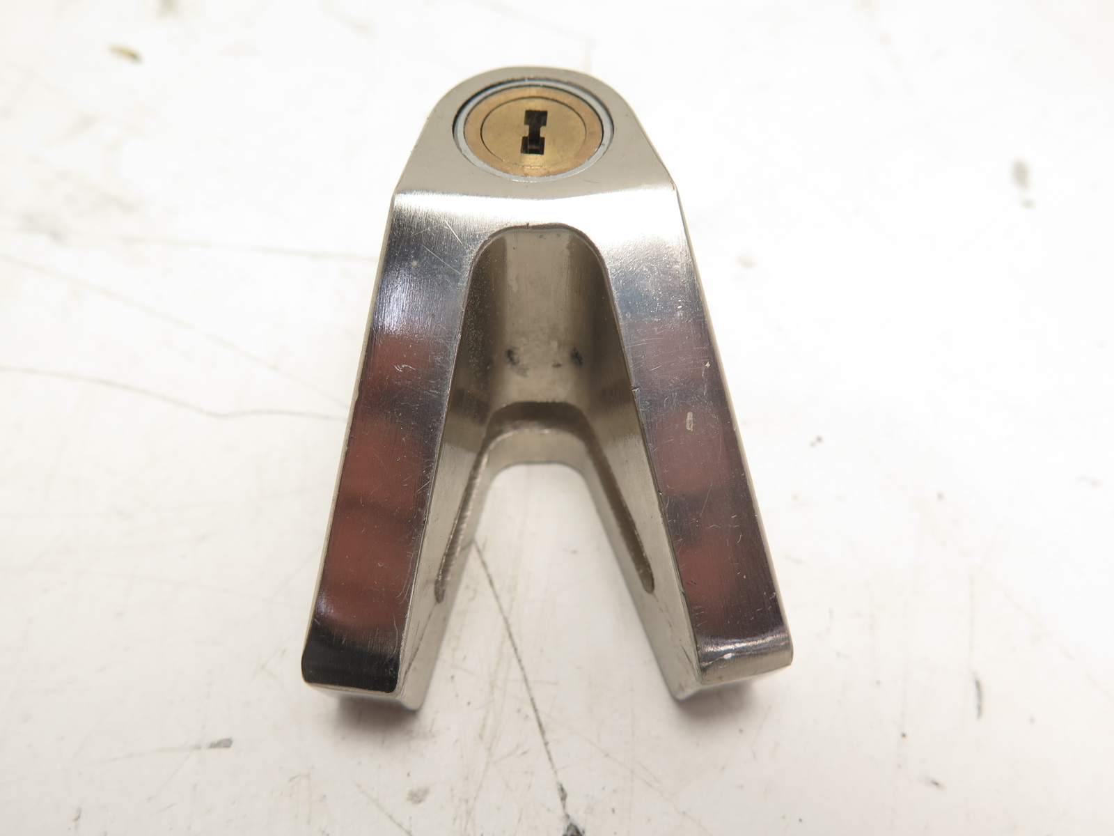 1970-2023 Motor Cycle Front Brake Disc Lock Stainless Disc Lock With KEYS