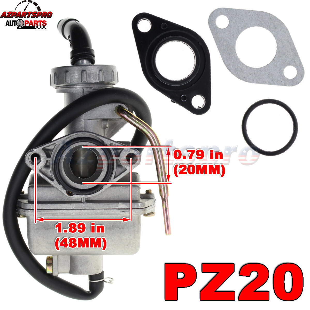PZ20 Carburetor For Coolsports AIM-EX Eagle Redcat Honda ATV Dirt Bike Go Karts