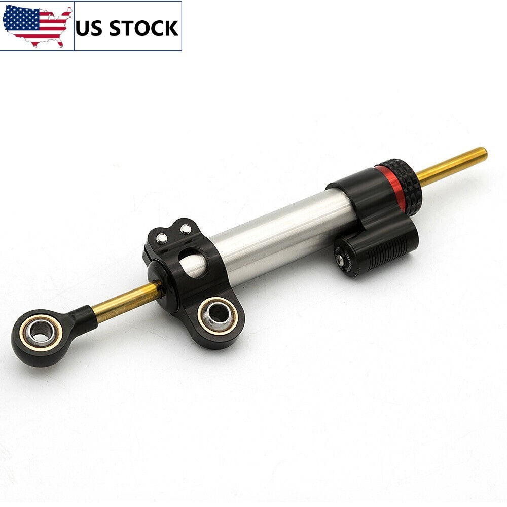 6061-T6 Aluminum Short Steering Stabilizers Damper For Kawasaki Z900 2024