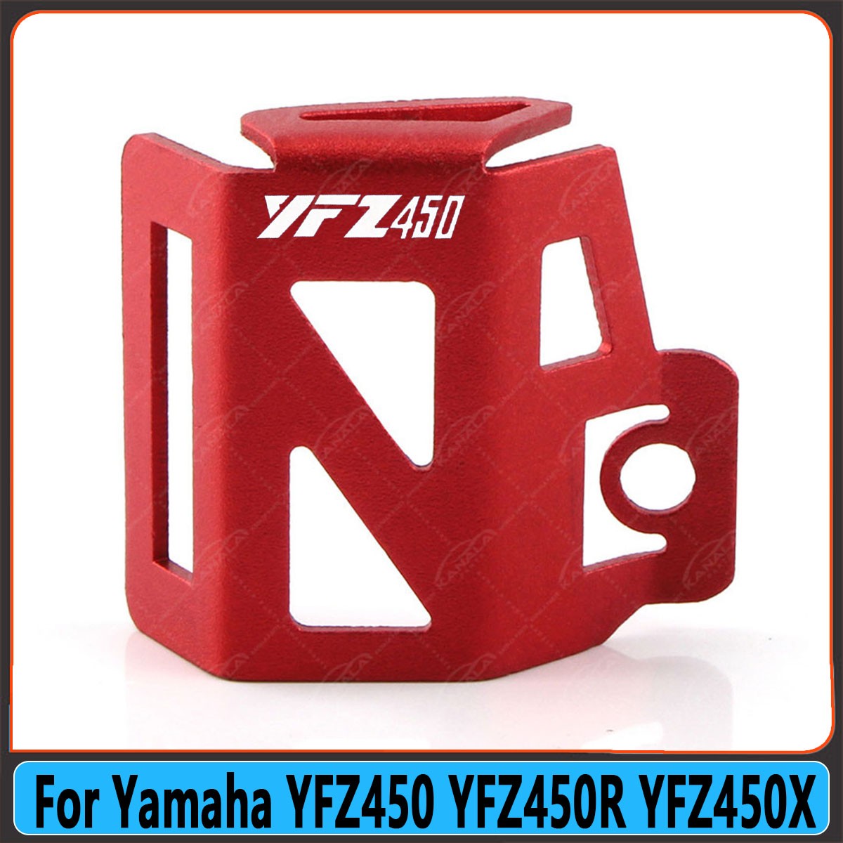 For Yamaha YFZ450 YFZ450R YFZ450X Motorcycle Rear Brake Fluid Reservoir Guards