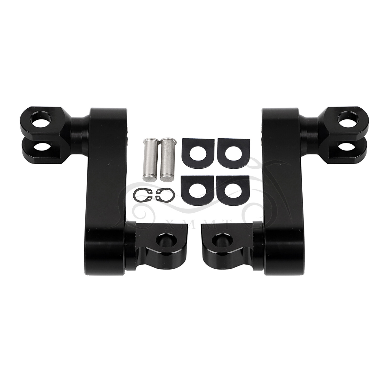 Male Mount Foot Peg Extensions For Harley Dyna Sportster Softail Electra Glide