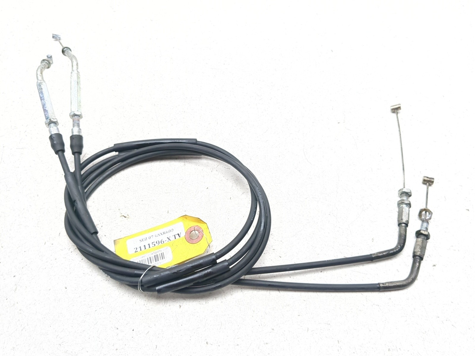 06 07 Suzuki GSXR 600 750 Rear Set of 2 Exhaust Servo Cables Can 11276-01H01 TRS