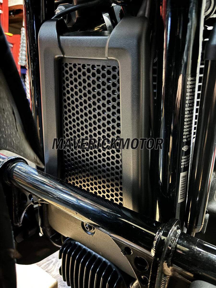 Radiator Grill Cover Protector For Harley Softail Street Fat Bob 114 2018 – 2022