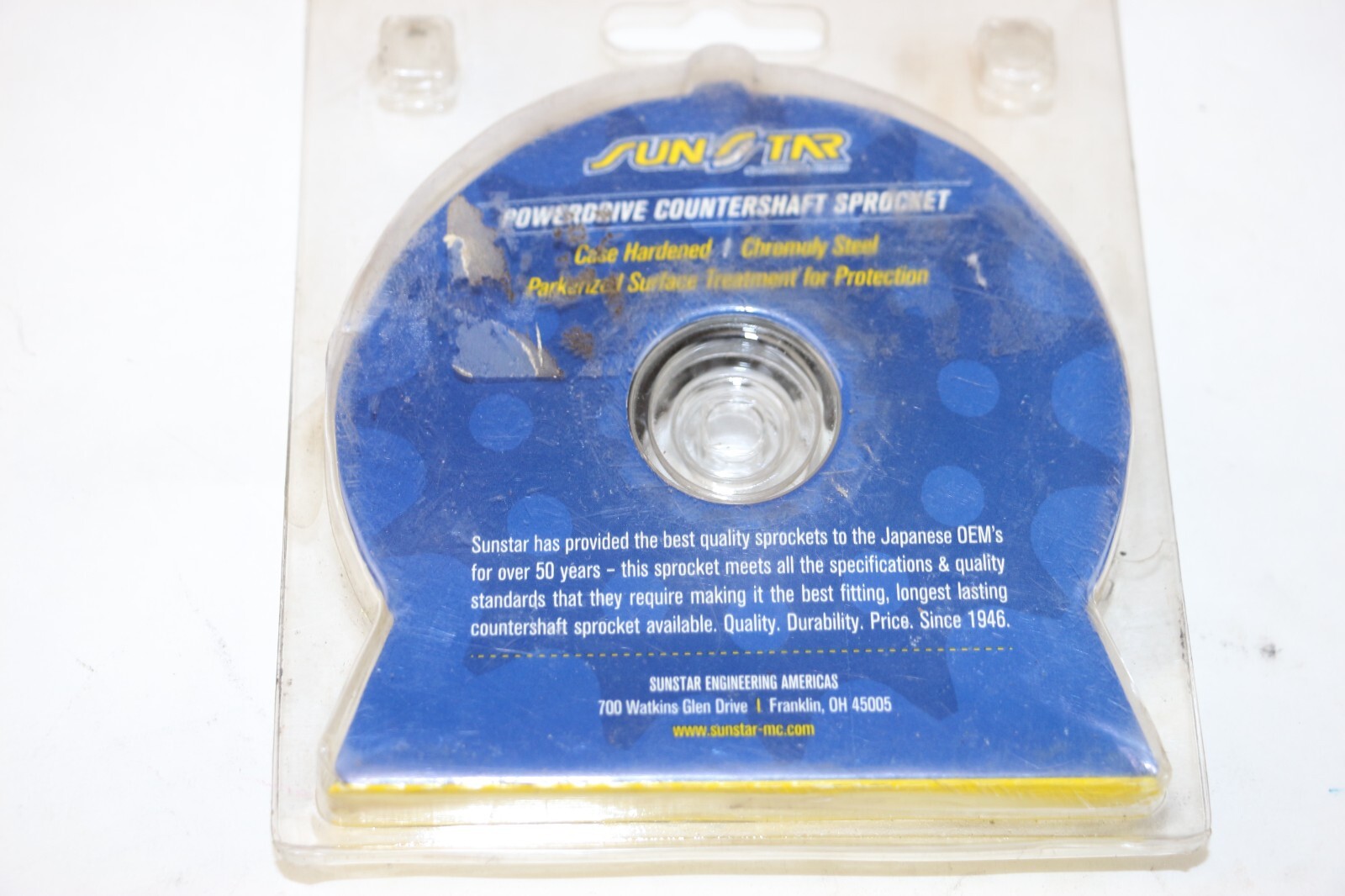Sunstar – 39516 – Steel Front Sprocket, 16T-Yamaha
