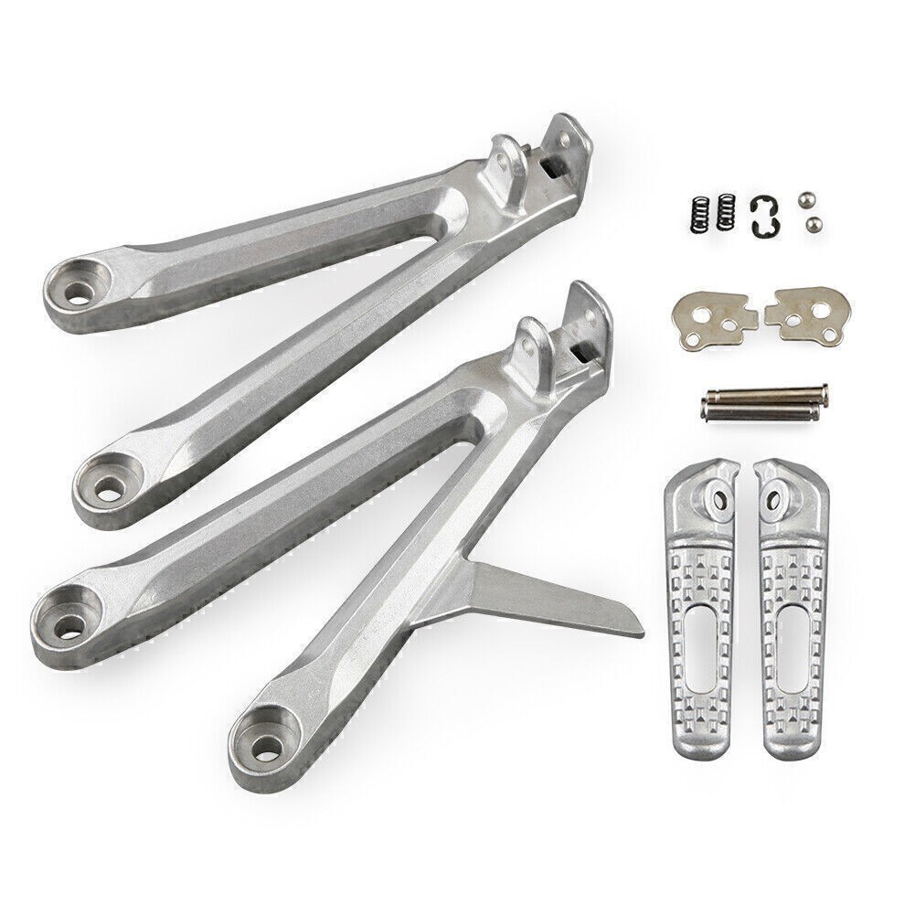 For 2005 2006 Honda CBR600RR F5 Motor Passenger Foot Pegs Footrest Brackets Rear