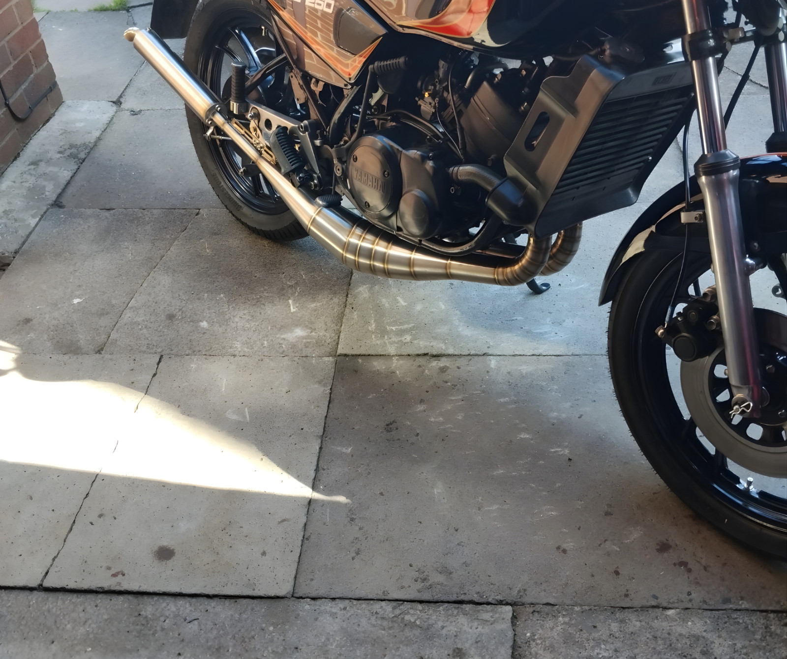 Yamaha RD350 RD250 Exhaust 2T TIG Welded Pie Cut Performance