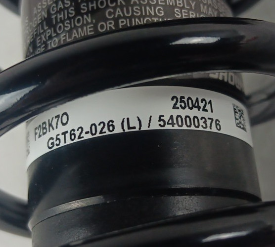 HARLEY DAVIDSON 25 STREET GLIDE FLHX FLTRX 13 IN (LH ONLY) SHOCK 54000376