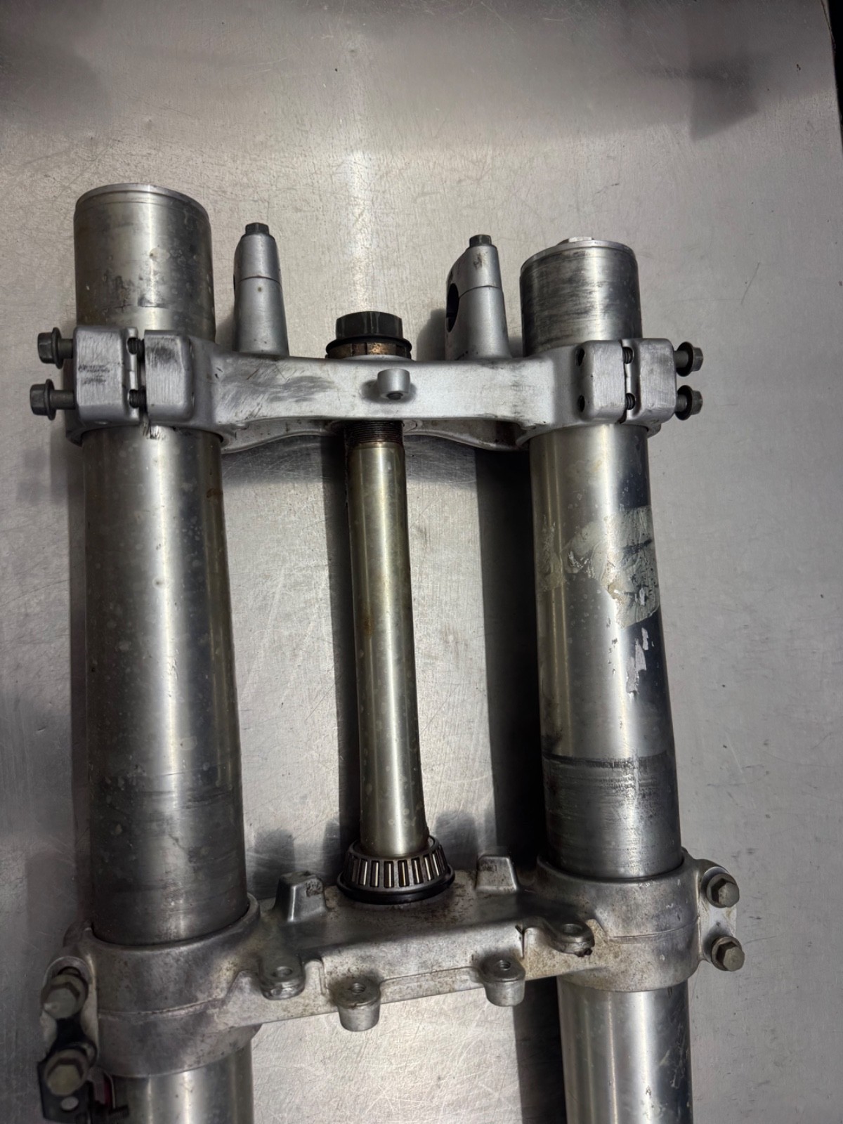 2003 01-04 WR450F WR450F YZ250F YZ125 Front Fork Set Suspension w/ Triple clamp