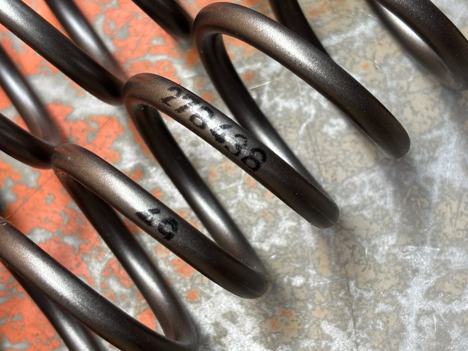 43mm x 495mm Factory Connection .49 fork springs KTM 125-500