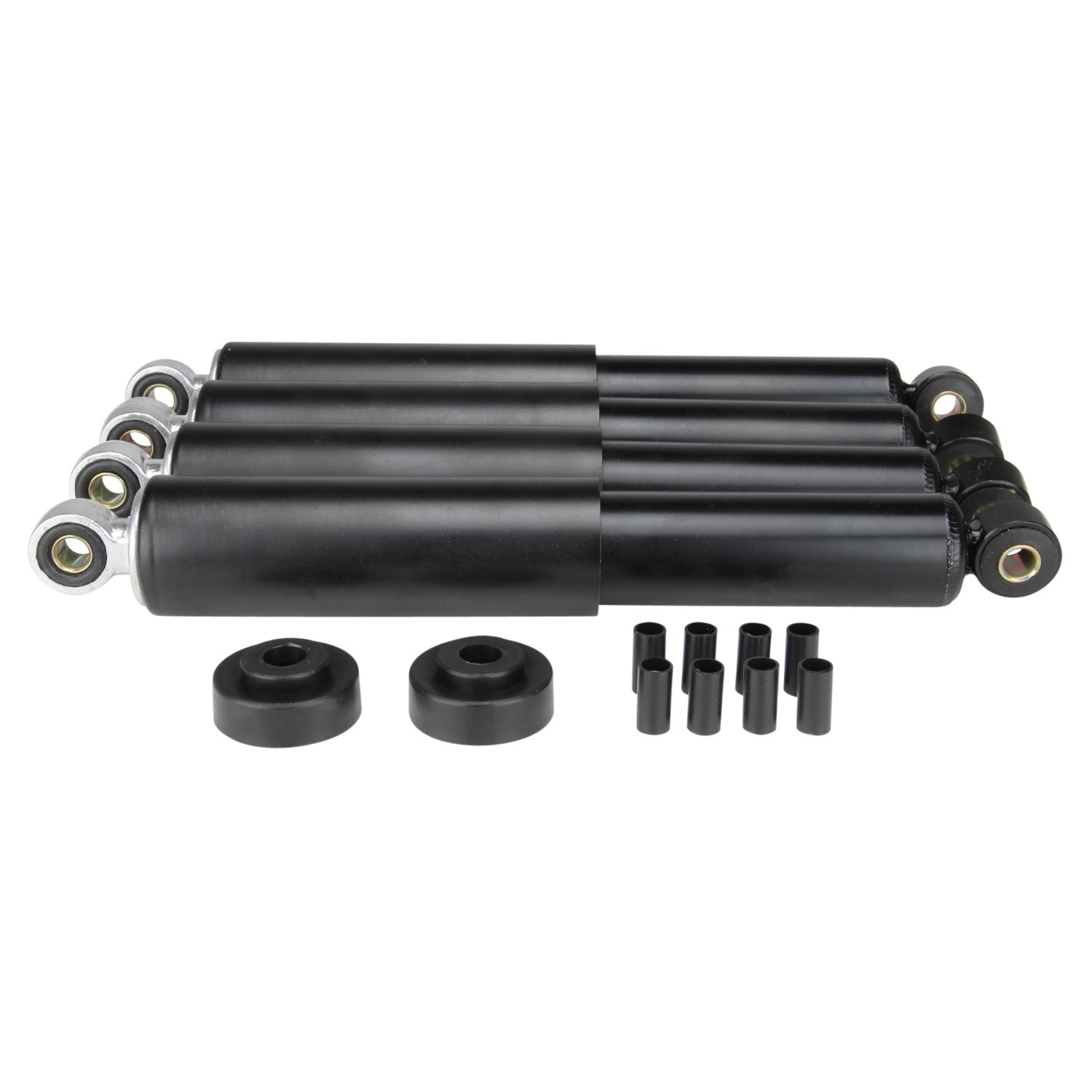 Shock absorber set strut set front rear black for Simson KR51 swallow
