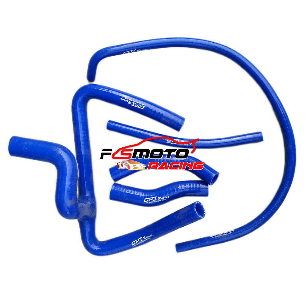 BLACK for Honda CR250R CR 250 R 2000 2001 2-stroke Silicone radiator Y hose kit