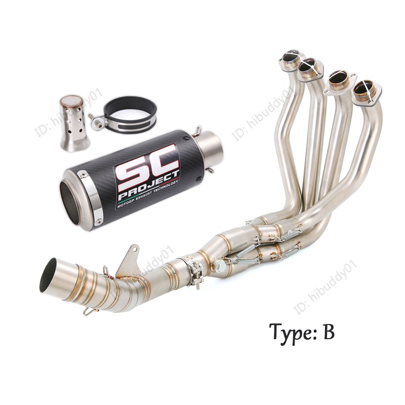 Z1000 2010-2025 for Kawasaki Ninja 1000 Full Exhaust System Header Pipe Mufflers