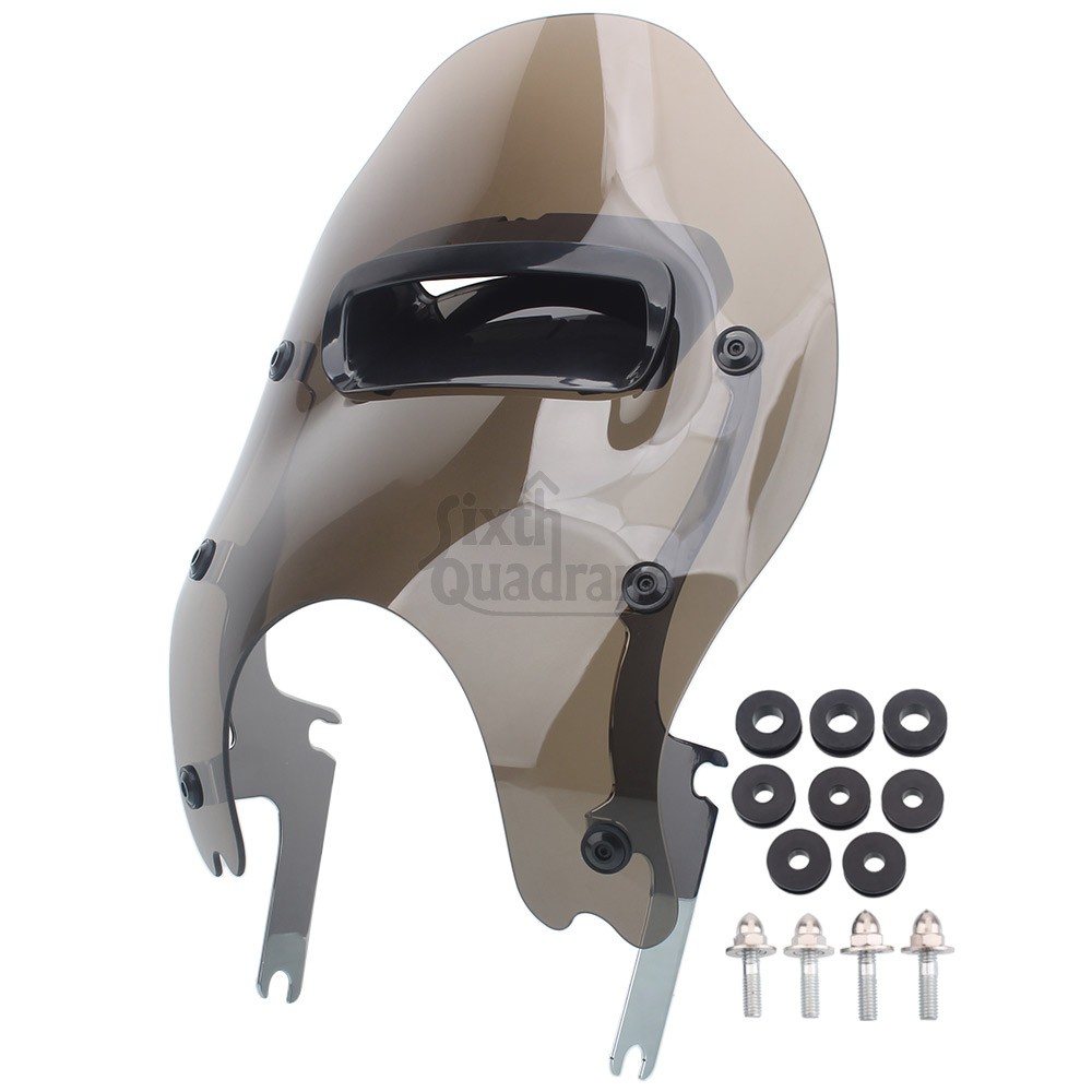 1994-2025 Smoked Wind Splitter Vented Windshield For Harley Road King Special