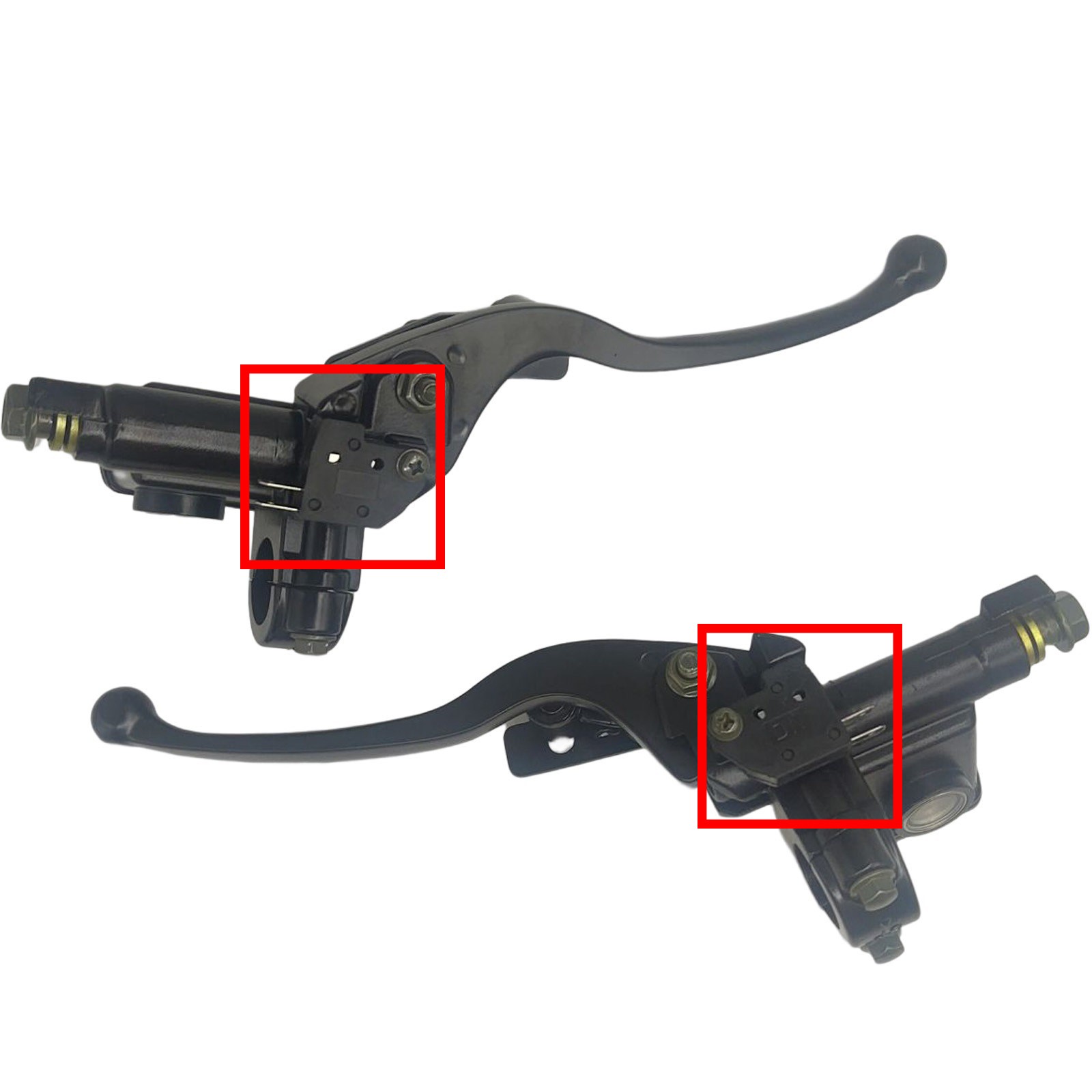Left+right Motorcycle Front Brake Light Stop Switch Click Front Lever Clutch