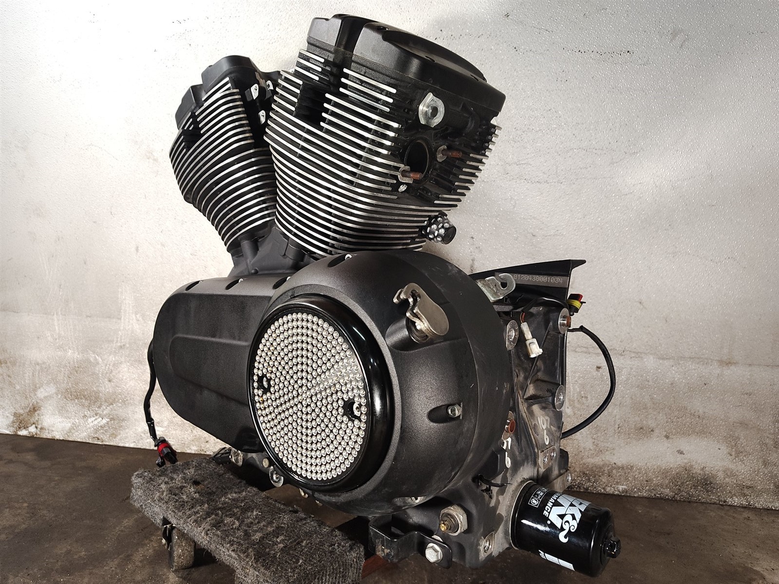 2012 Victory Hammer S Engine Motor Complete WARRANTY LOW MILES 106″
