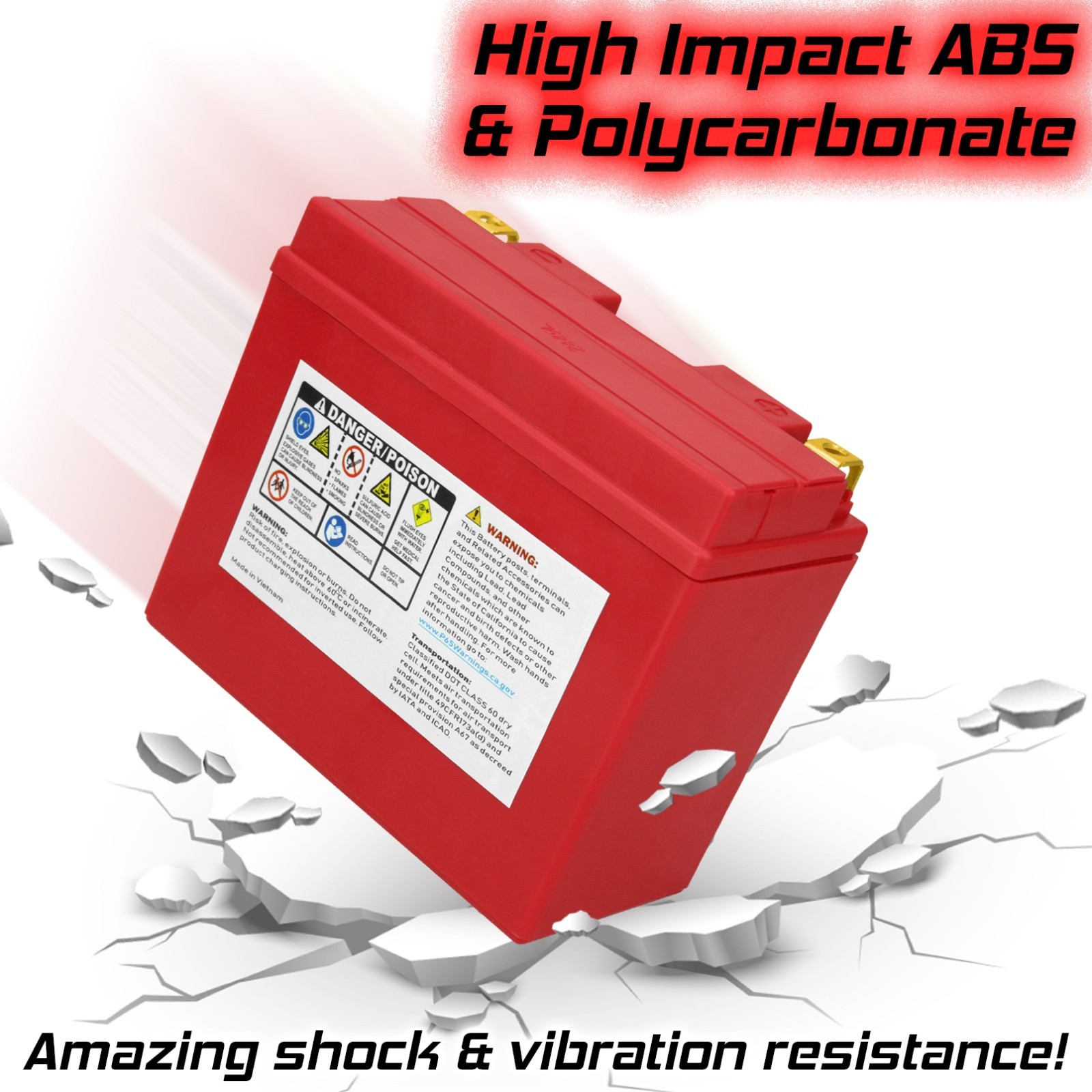 UT12B-4 YT12B-BS 12v Banshee Battery for Yamaha YZF R6 R1 1999-2000