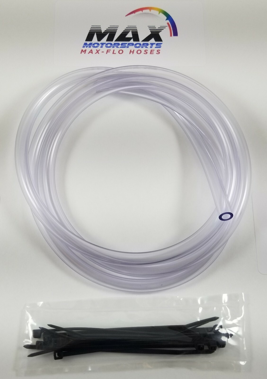 3′ ft x 3/16″ (4.8mm) X 5/16″ Clear Motorcycle Vinyl Fuel Gas Line