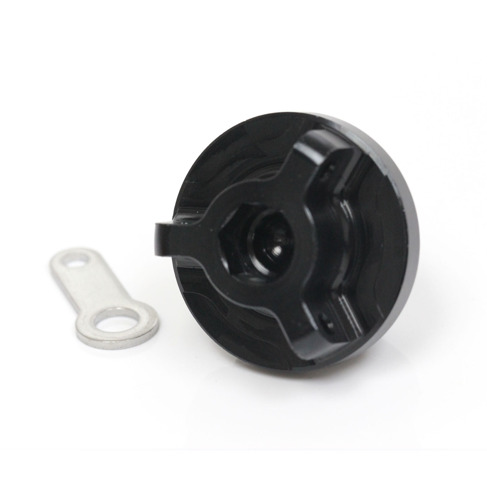 Black CNC Racing Oil Filler Cap For Honda CMX 300 500 Rebel 17 18 19 20 21 22 23