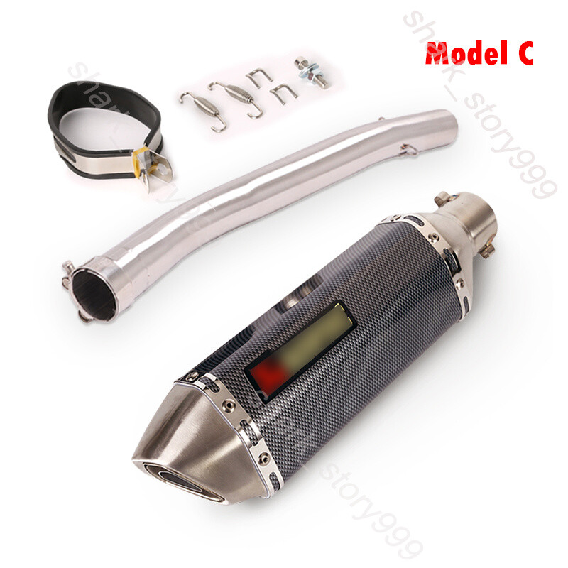 Slip On For Honda CBR600 F4i 2001-2007 Exhaust Mid Pipe 51mm Muffler DB Killer