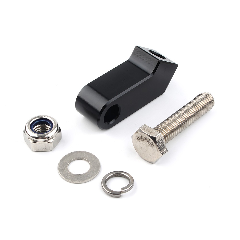 For Harley Custom Headlight Mount 3/4″I.D Black Headlight Mounting Block Bracket