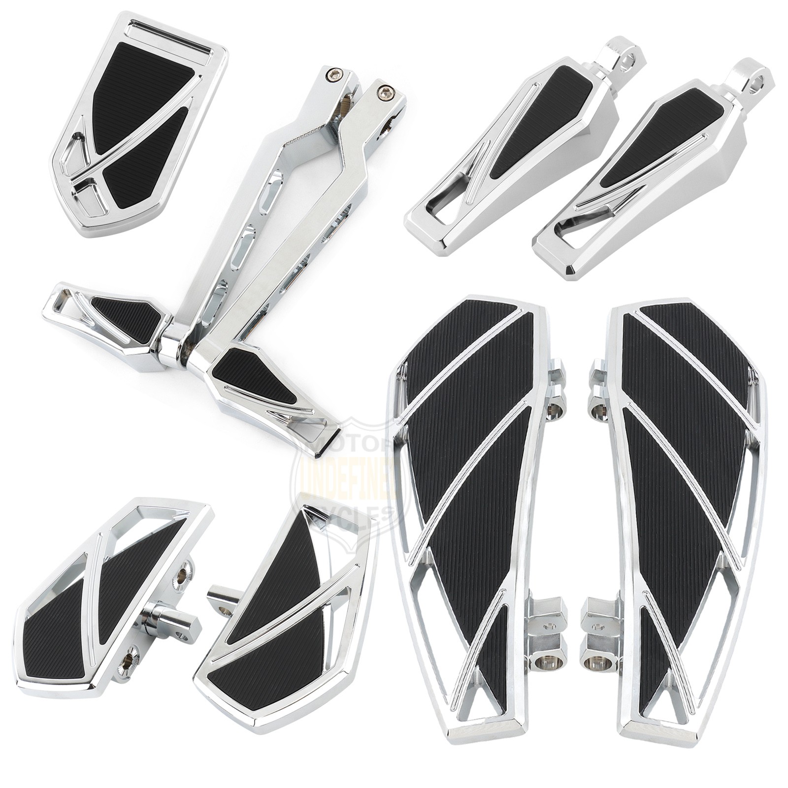 Phantom Floorboards Kit Footboards For Harley Touring Electra Street Road Glide