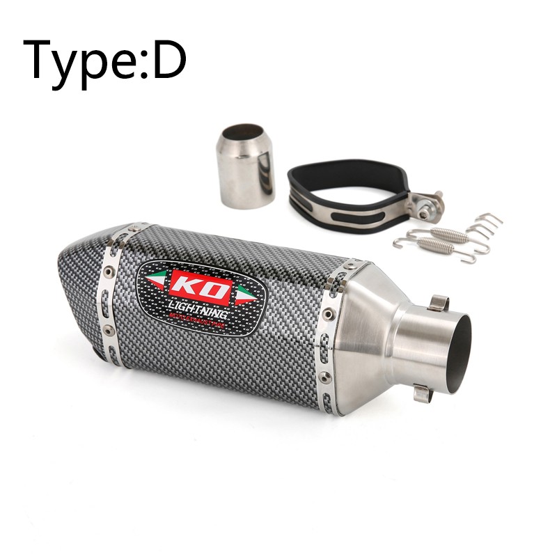 Slip On For Motorcycle Exhaust Muffler Tail Pipe DB Killer Exhaust 51mm 310mm