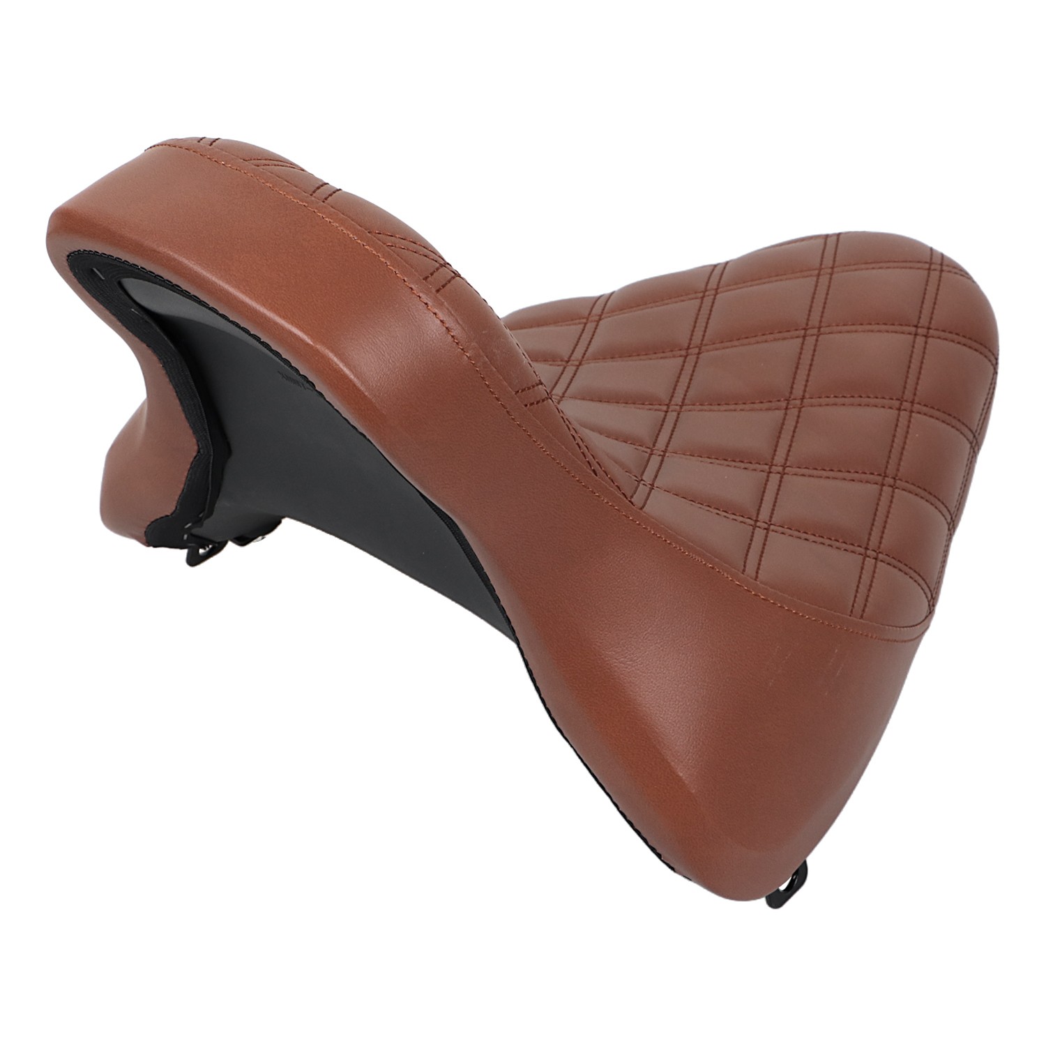 Synthetic leather + soft foam Driver Solo Seat For Harley Heritage Softail FLST