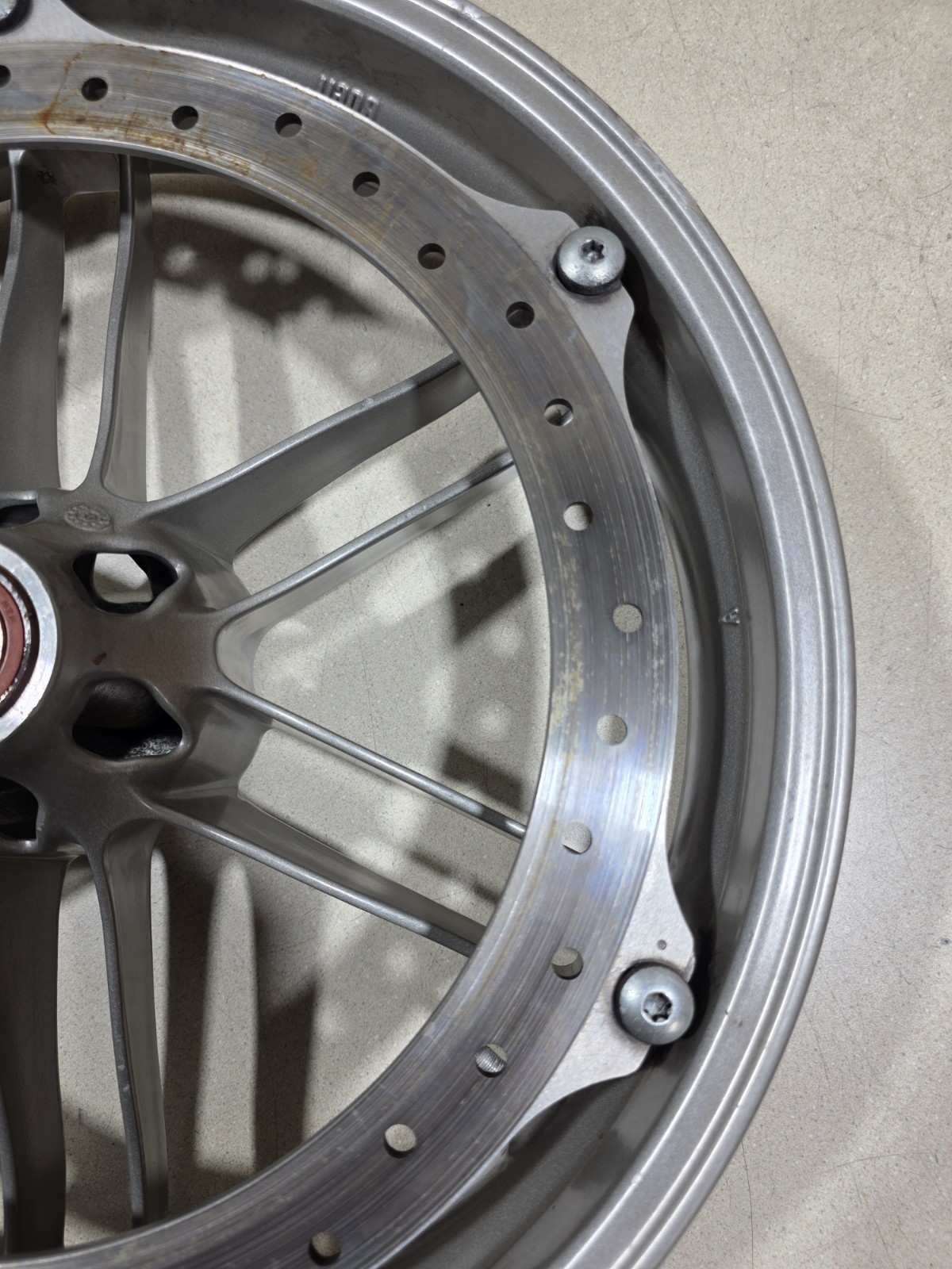2006 Buell Ulysses XB12 XB12X Front Wheel Rim Magnesium Tone #NV9-80