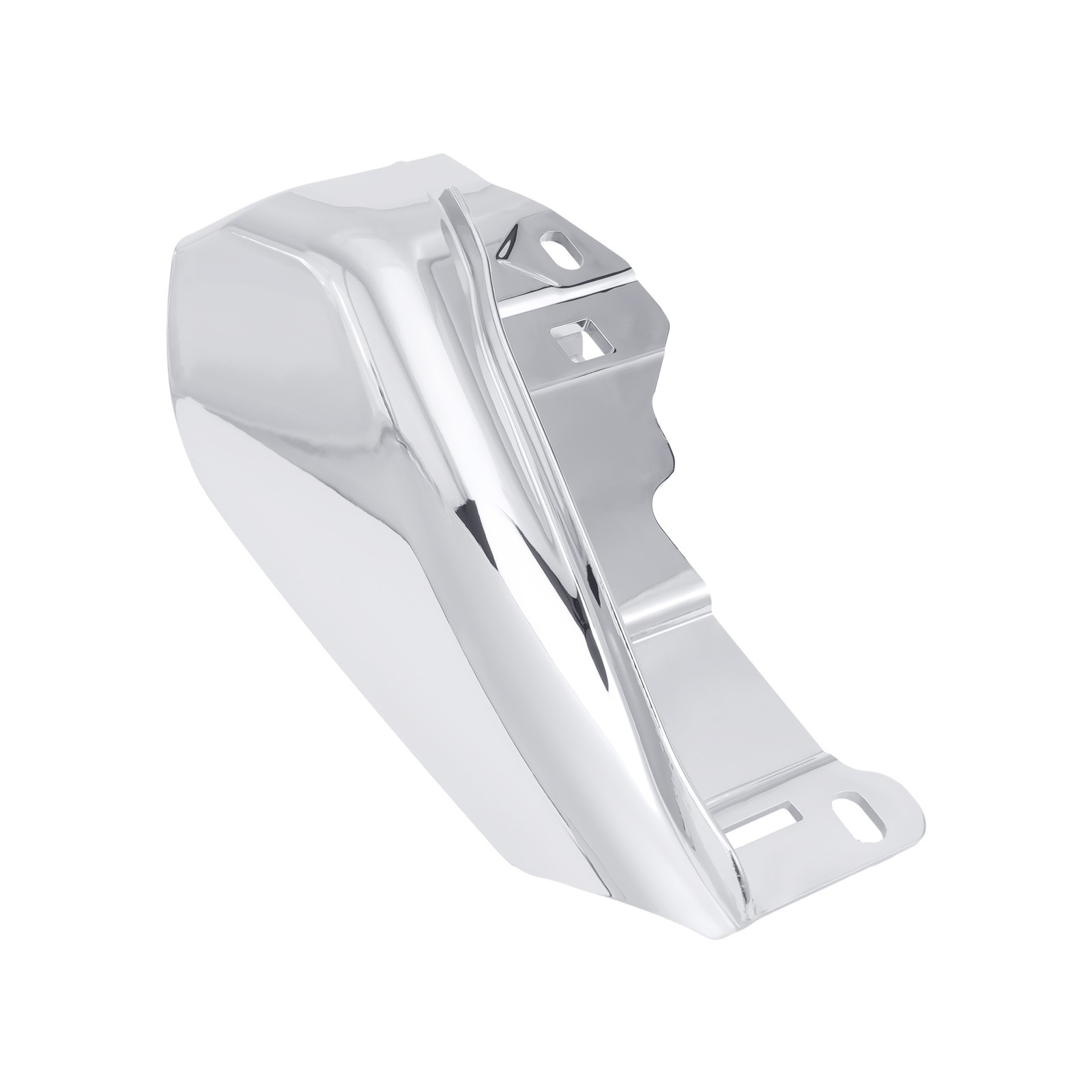 Chrome Mid-Frame Air Deflector Heat Shield For Harley Touring Street Road Glide