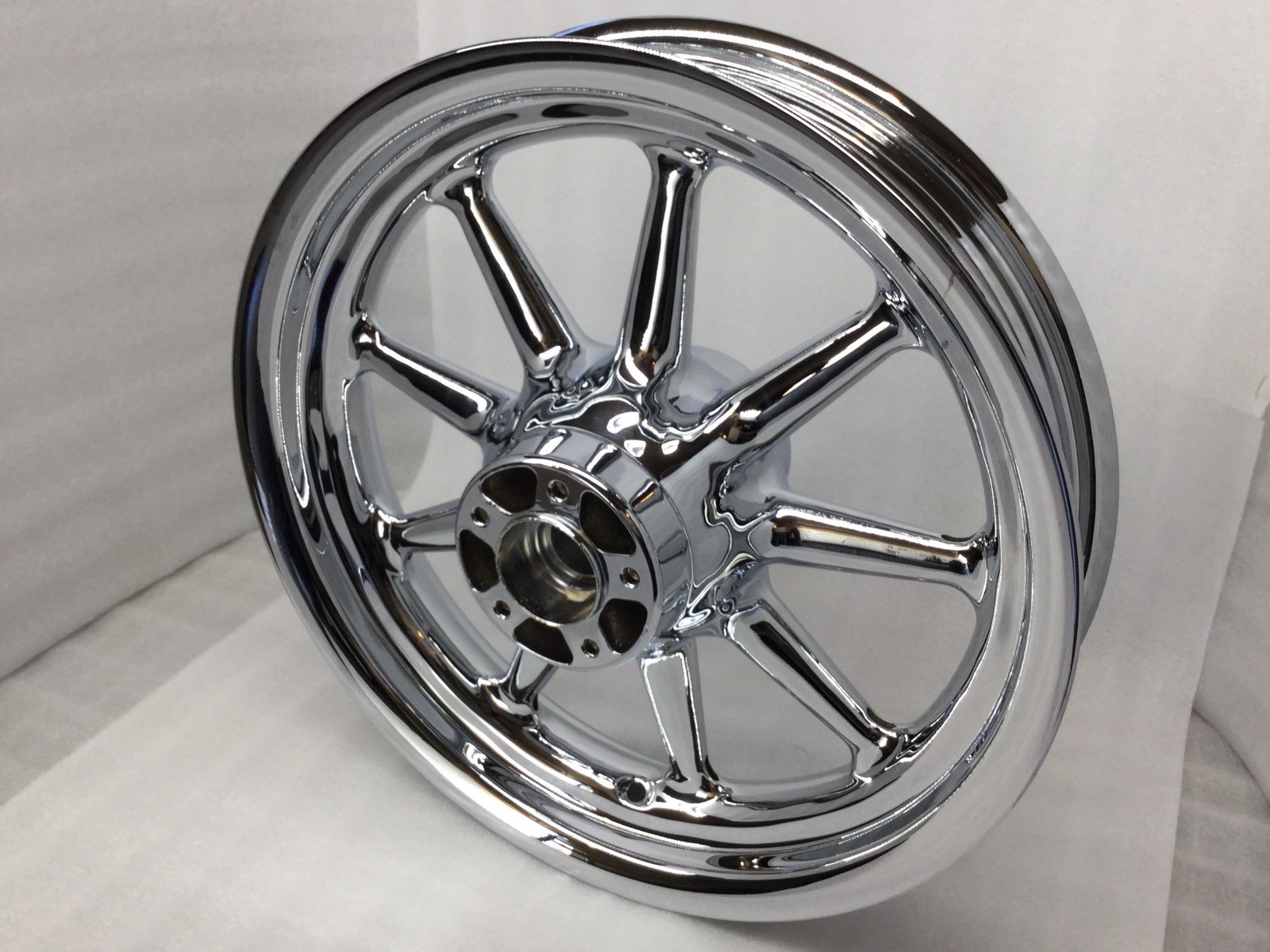 Harley Touring Wheels 2000-08 1″ AXLE MAG Road Glide Chrome OEM rims EXCHANGE